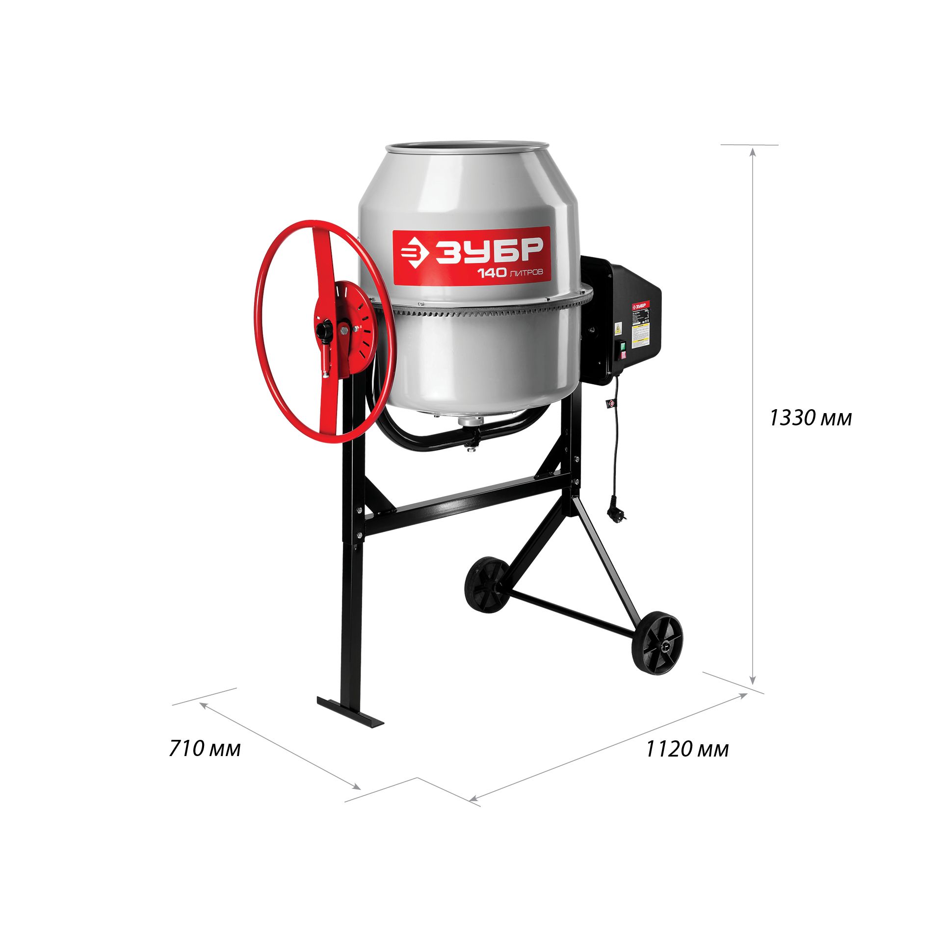 Бетономешалка электрическая БС-140-600