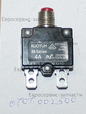 Предохранитель постоянного тока 4А БЭС 950 Р ст.мод