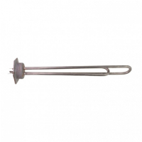 ТЭН радиаторный 2000W(800+1200), черн, клеммы под разъем, G1 1/4", L325мм, 220V